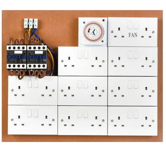 Contactor & Timer Board Double 16/18