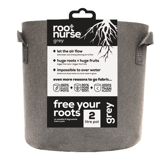Grey Root Nurse Pot