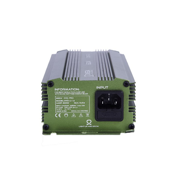 Omega 600W 240V Digi-Pro Digital Dimmable Ballast