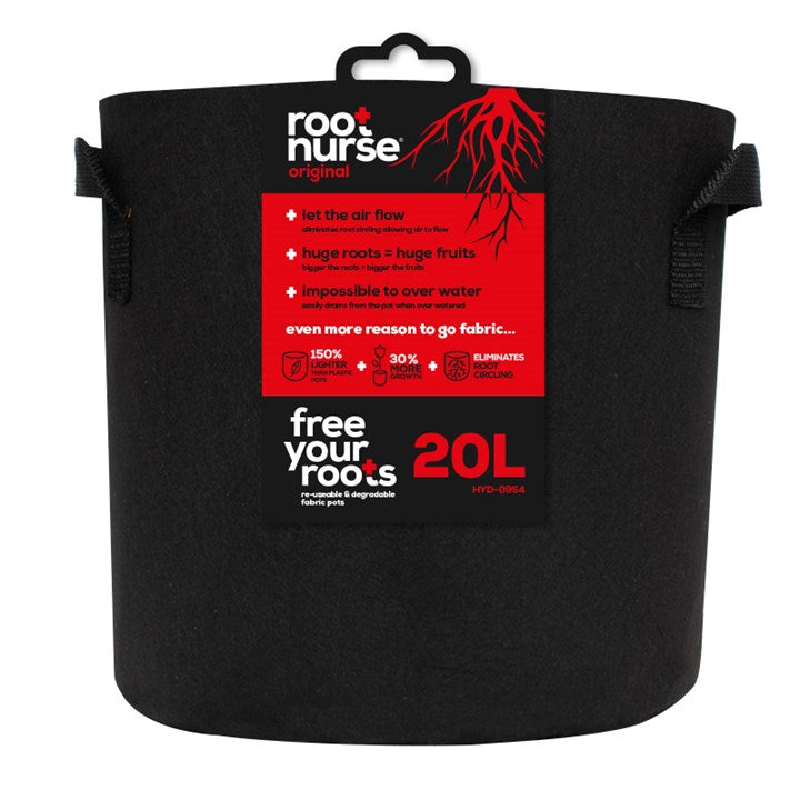 Root Nurse Black Pot