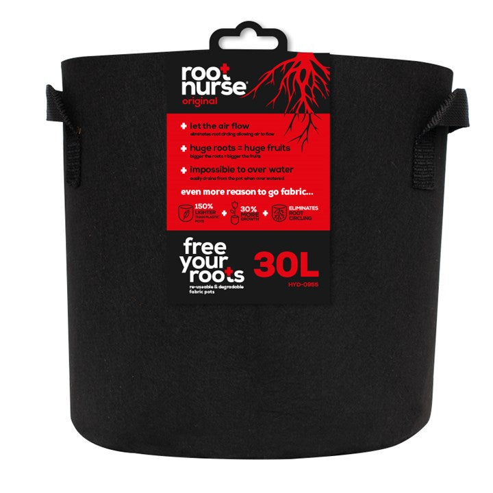 Root Nurse Black Pot