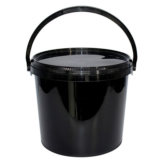 Black Bucket And Lid