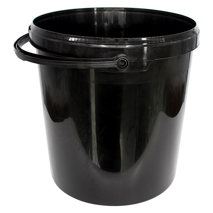 Black Bucket And Lid