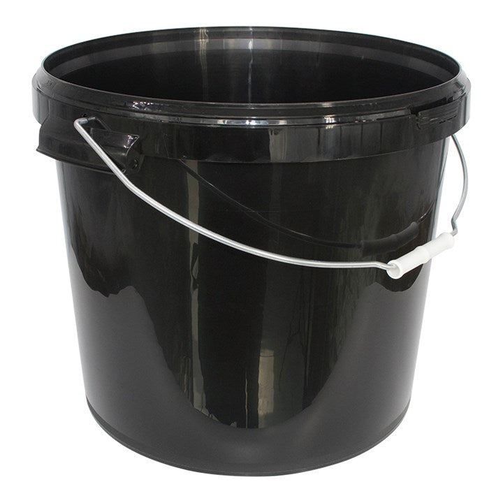 Black Bucket And Lid