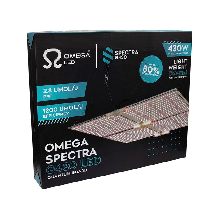 Omega Spectra G Line LED Grow Light G430 with Dimmer