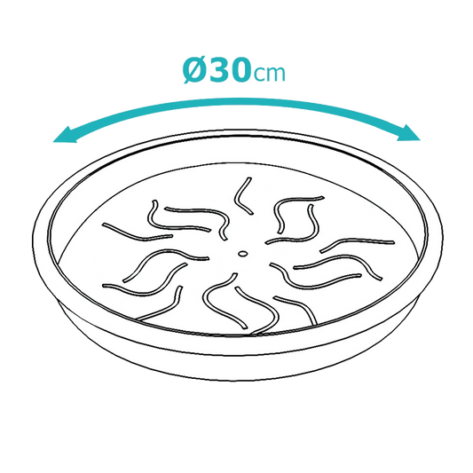 POT Saucer Round 30cm