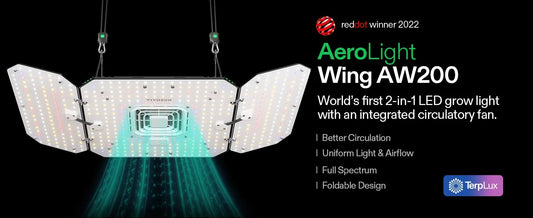 VIVOSUN AeroLight Wing 200w LED Tuneable Spectrum