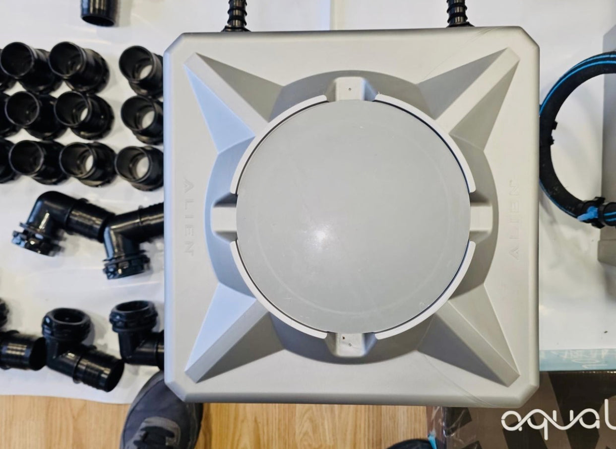 Alien RDWC Pro Silver Series 16 Pot 36L System + 250L Tank & Jetstream 2 Pump – Clearance