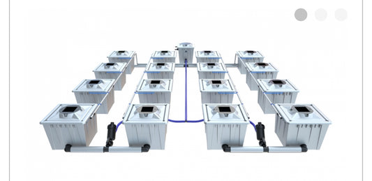 Alien RDWC Pro Silver Series 16 Pot 36L System + 250L Tank & Jetstream 2 Pump – Clearance