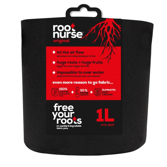 Root Nurse Black Pot