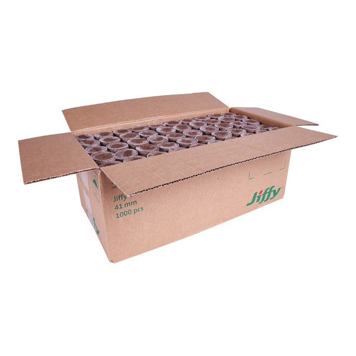 Jiffy-7 Peat Pellets 41mm Wet/ 38mm Dry (1000 per box)