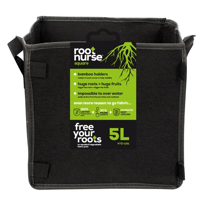 Root Nurse Square Pot